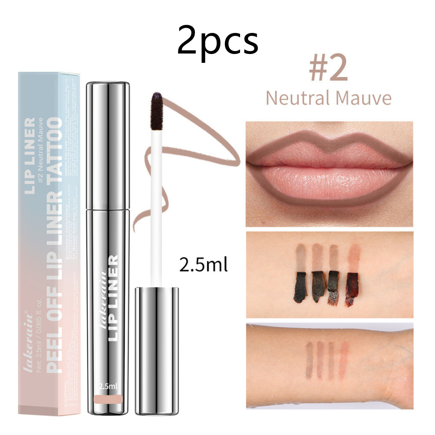 Matte Finish No Stain On Cup Hook Line Lip Stick - Image 3