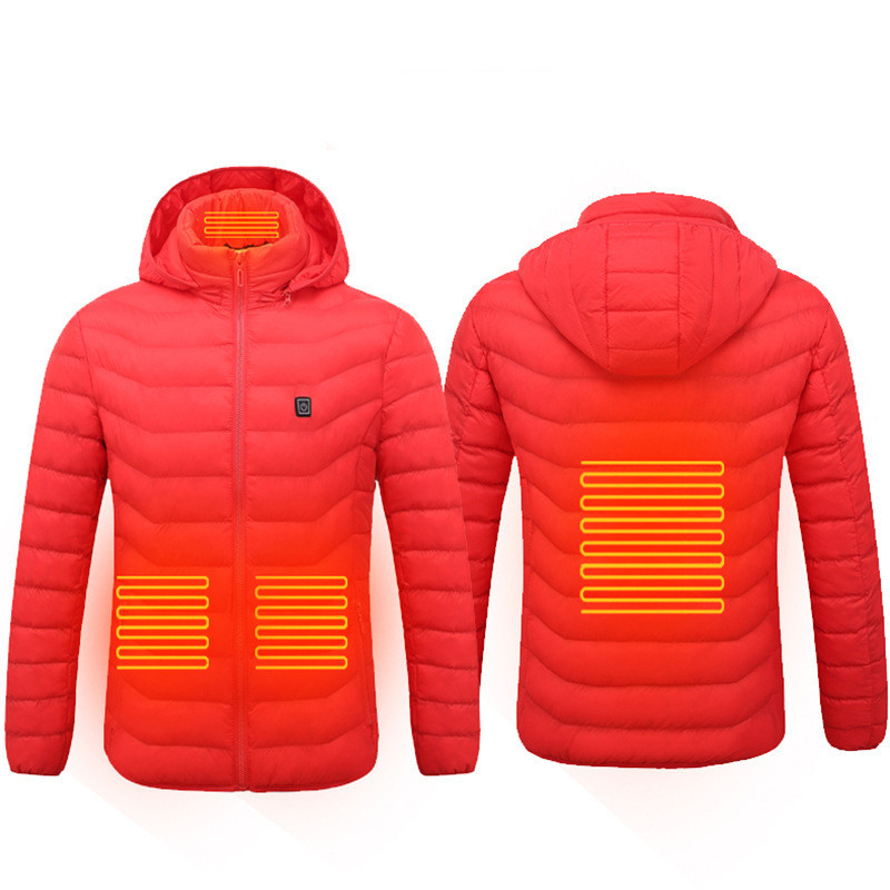 New Heated Jacket Coat USB Electric Jacket Cotton Coat Heater Thermal Clothing Heating Vest Men's Clothes Winter - Image 10