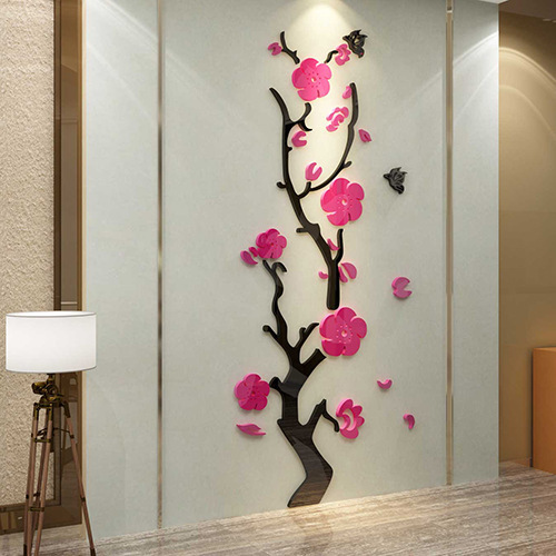 Plum Blossom Porch Decoration Wall Stickers - Image 4