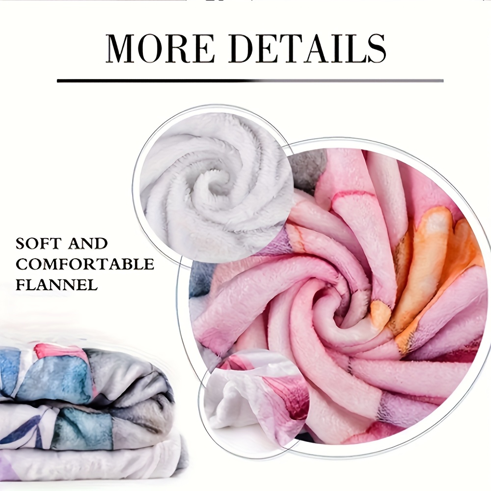 1pc All-Season Soft Flannel Blanket - Beige, White, Brown & Golden Autumn Pumpkin & Leaf Print, Cozy Bedspread or Sofa Throw, Machine Washable Bedding for Fall Home Decor, Thanksgiving & Halloween Decorations, Contemporary Vintage Style Bed Cover, Warm Beige & Brown Tones, Plush Texture, Geometric Pattern, All-Season Use, Cozy Home Accessory, Perfect for Couch or Bed, Quilted Blanket, Blanket Gift, Blanket Flannel, Cartoon Blanket - Image 9