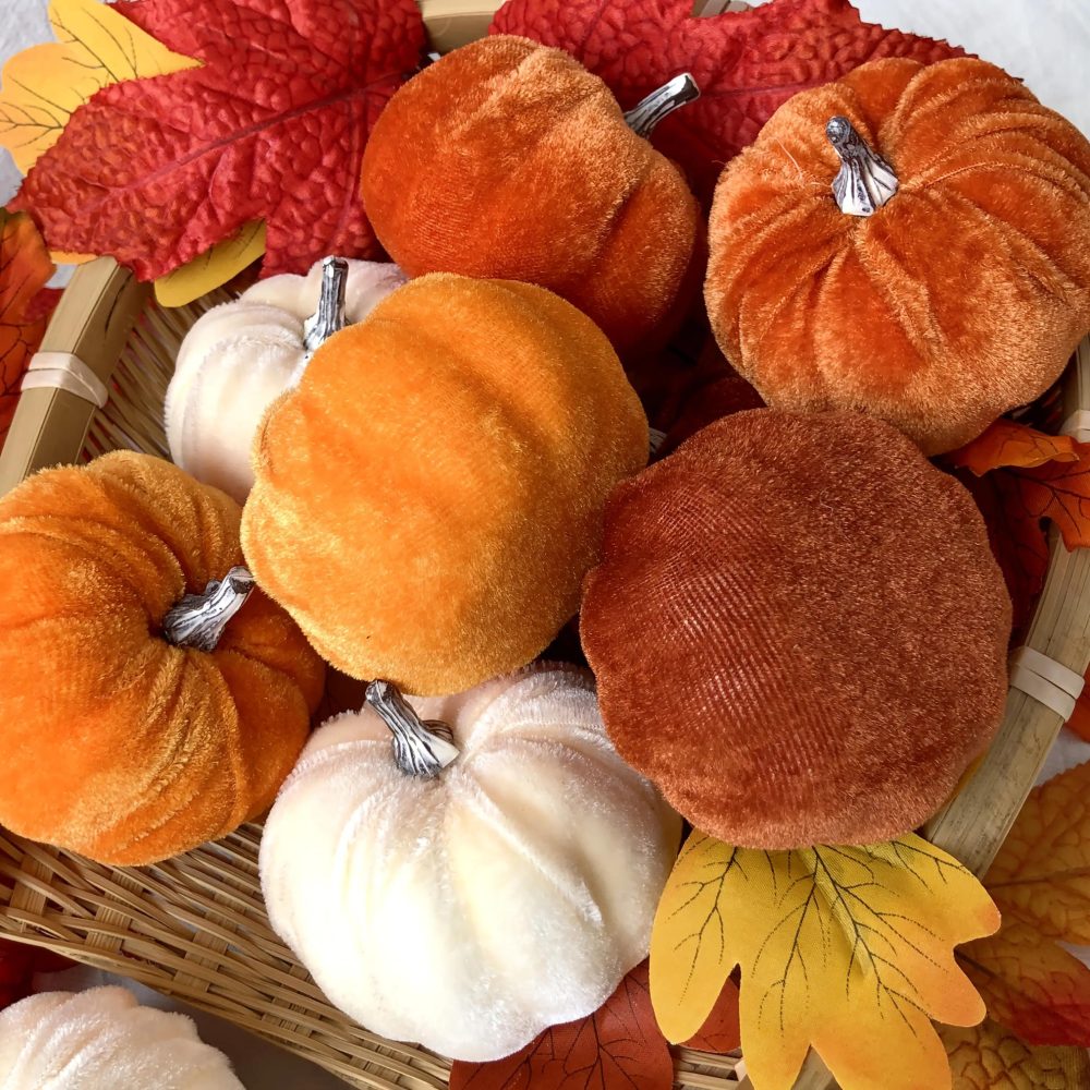 12pcs Autumn Artificial Pumpkins Set - Realistic Orange & White Pumpkins with Green Leaves, Perfect for Halloween, Thanksgiving, and Fall Decor, Indoor/Outdoor Use, No Electricity Needed, Festive Tabletop Display, Festive Tabletop Display | Autumnal Theme | Durable Plastic Pumpkins, Pumpkin Decorations - Image 7