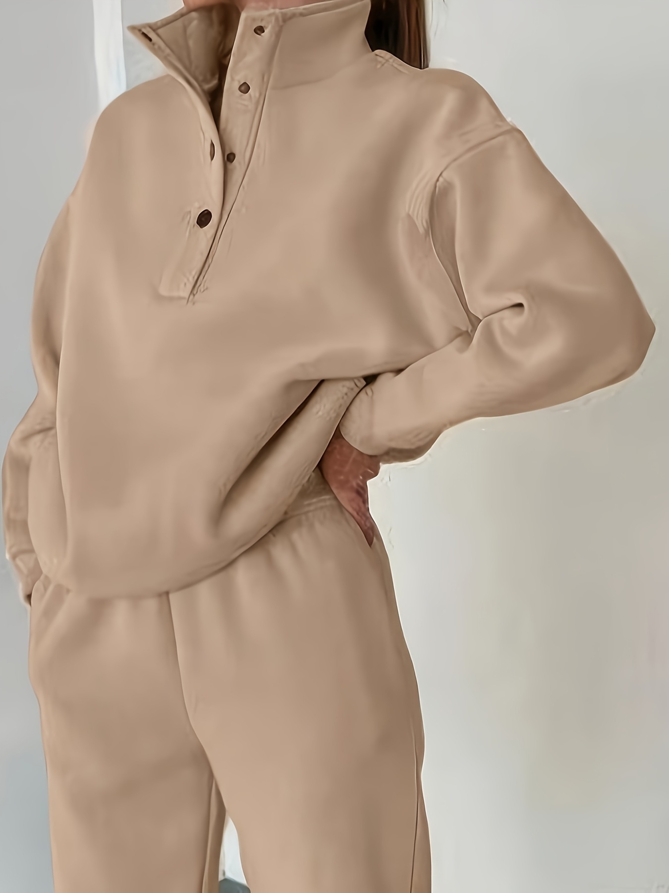 Autumn And Winter Women'S Clothing, European And American Fashion Sweatshirt & Pants Sets - Image 11