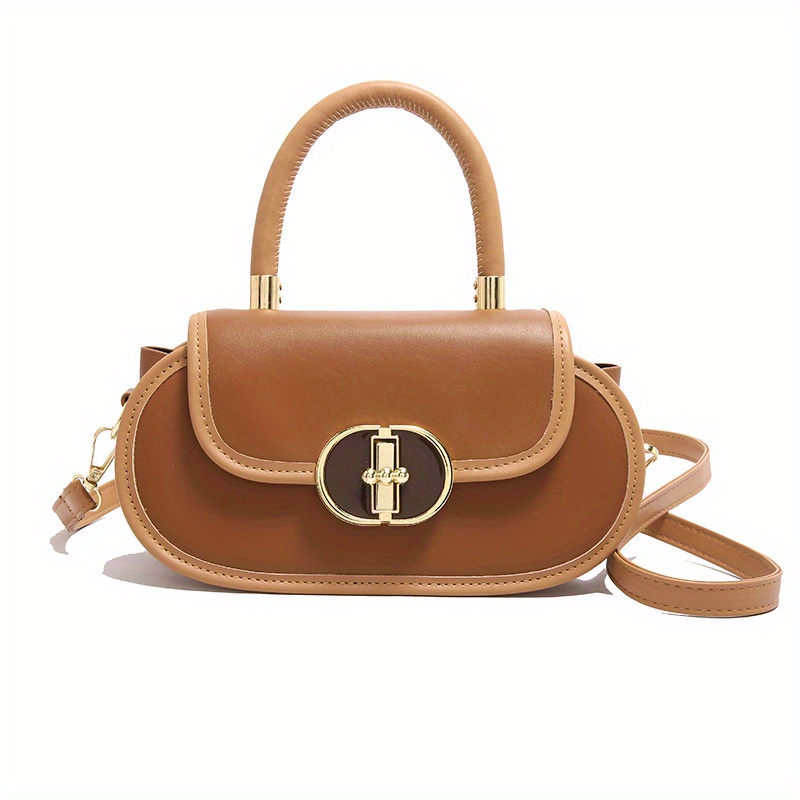 Trendy French Design Women Bag 2025 Autumn Zip Closure Crossbody Shoulder Purse Small Handbag - Image 8