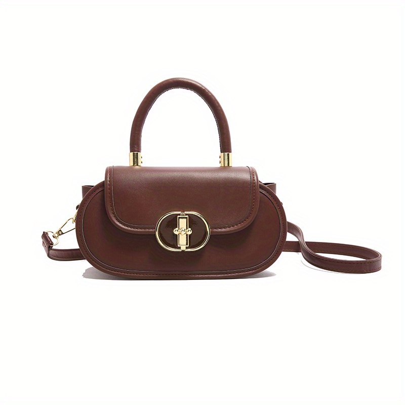 Trendy French Design Women Bag 2025 Autumn Zip Closure Crossbody Shoulder Purse Small Handbag - Image 9