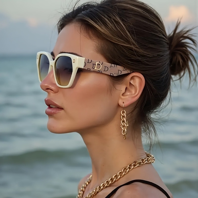 Cat'S Eye Glasses - Stylish Black & White Design, Lightweight & Durable for Men & Women, Perfect for Daily Commuting & Street Style, Adventure Eyewear, Cat Eye Glasses - Image 5